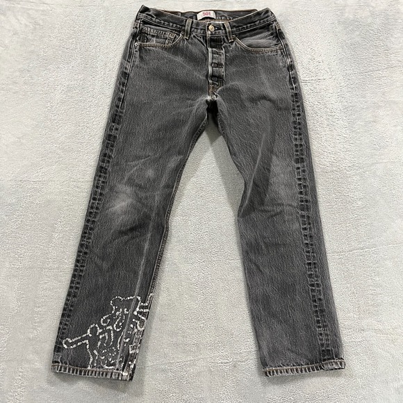 VTG Levi's 501xx Jeans Mens 30x29* Button Fly Denim‎ 90s Y2K Retro Western Faded